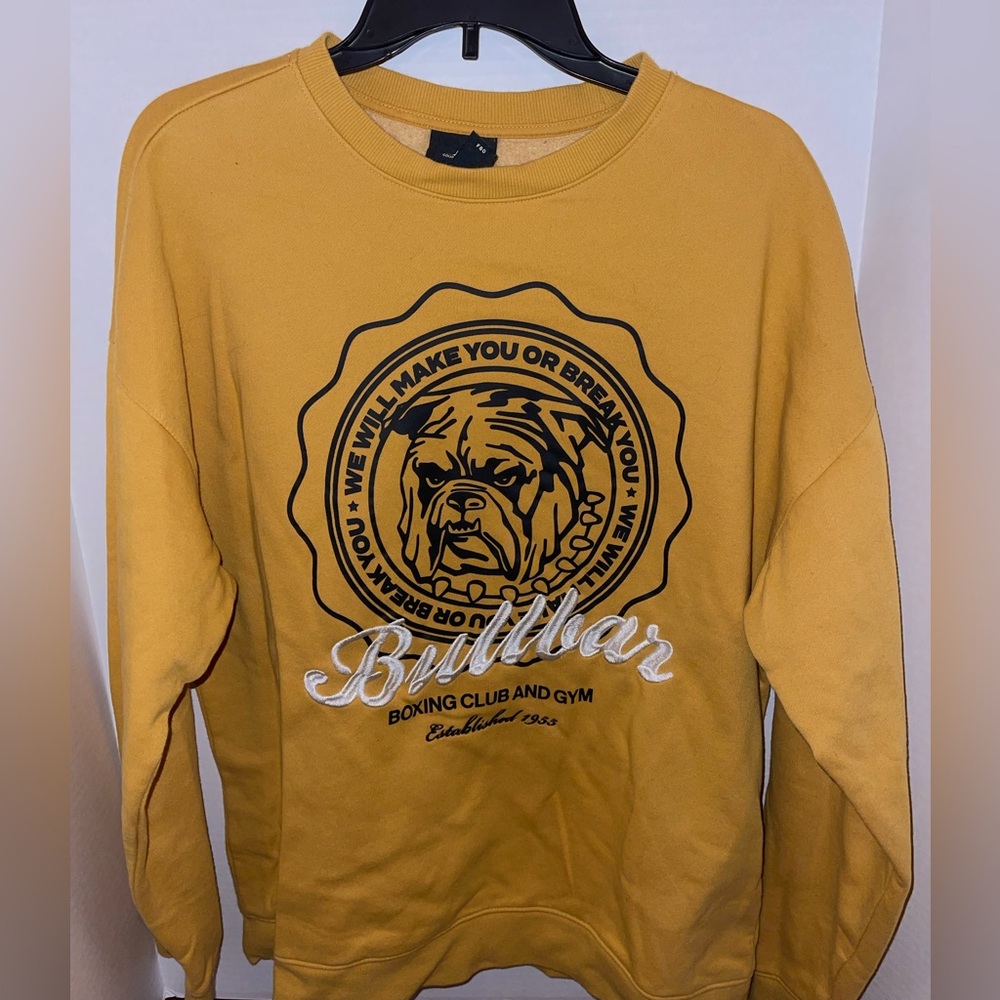 Yellow Bulldog Boxing Club sweatshirt